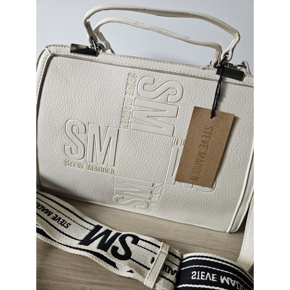 Steve Madden Bmateo Vanilla Glaze Satchel Crossbody Bag TikTok‎ Viral New